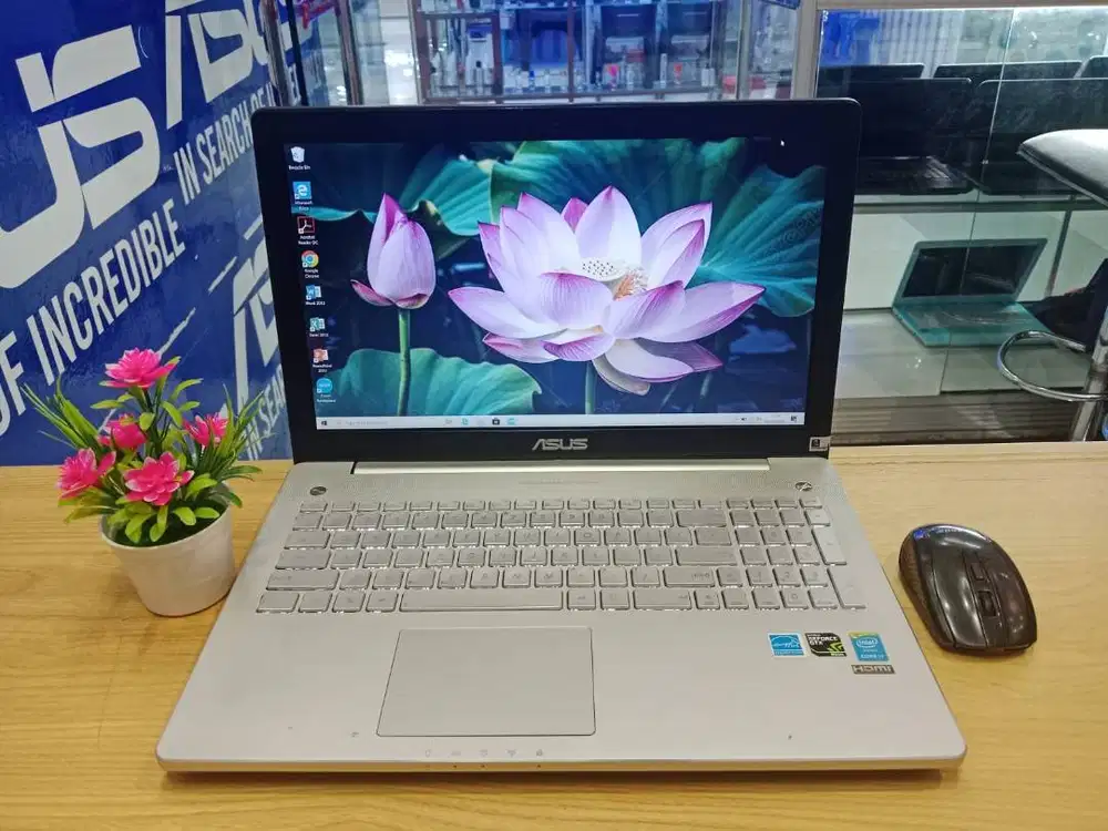PROMO LAPTOP GAME DAN EDITING ASUS N550JK CORE i7 RAM 16GB SSD 256GB