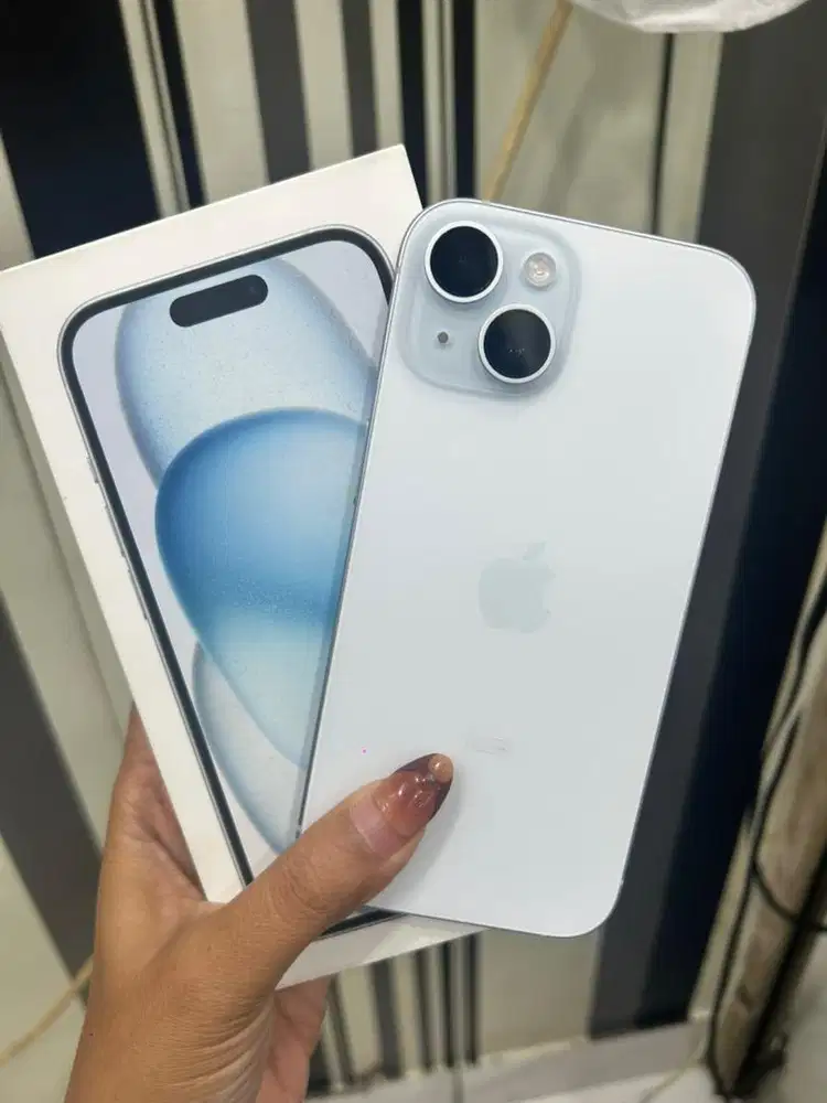 iphone 15 128 blue resmi