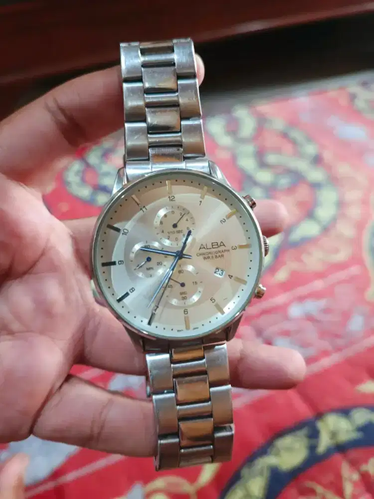 Jual jam tangan ALBA crono aktif