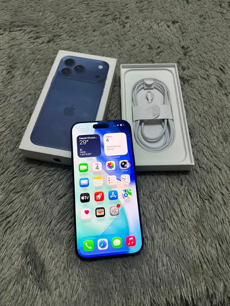 Iphone 17 Pro Max 256gb Blue IBOX Garansi On Desember 2026