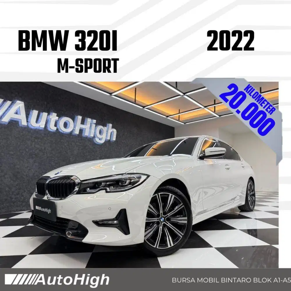 DP10% [Km20.000] 320i M-Sport 2022 White Reg 2023 #AUTOHIGH