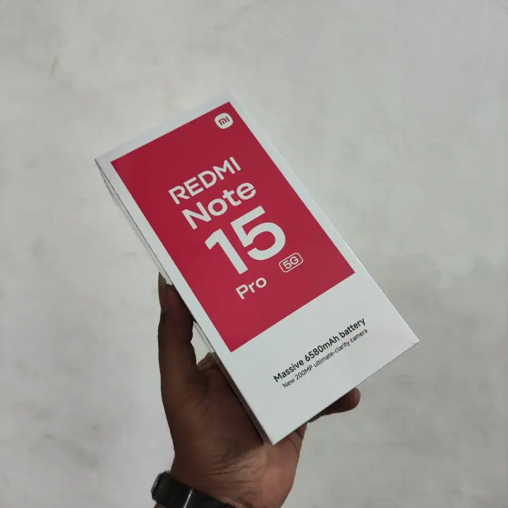 Redmi Note 15 pro 5G, 8/256Gb New, bisa TT