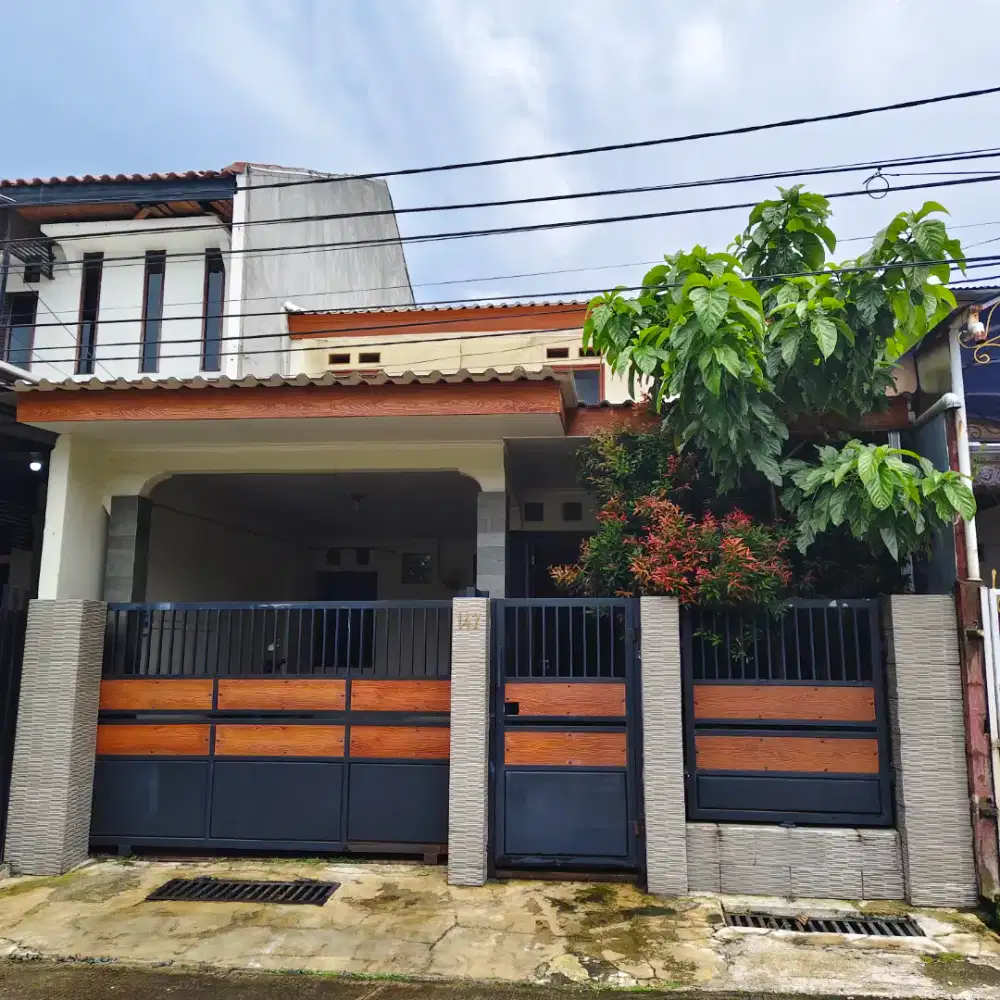 Di kontrakan rumah di perumnas depok Utara
