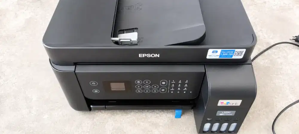 Printer Epson L5290 WiFi ADF Multifungsi Print Scan Copy Fax Mulus