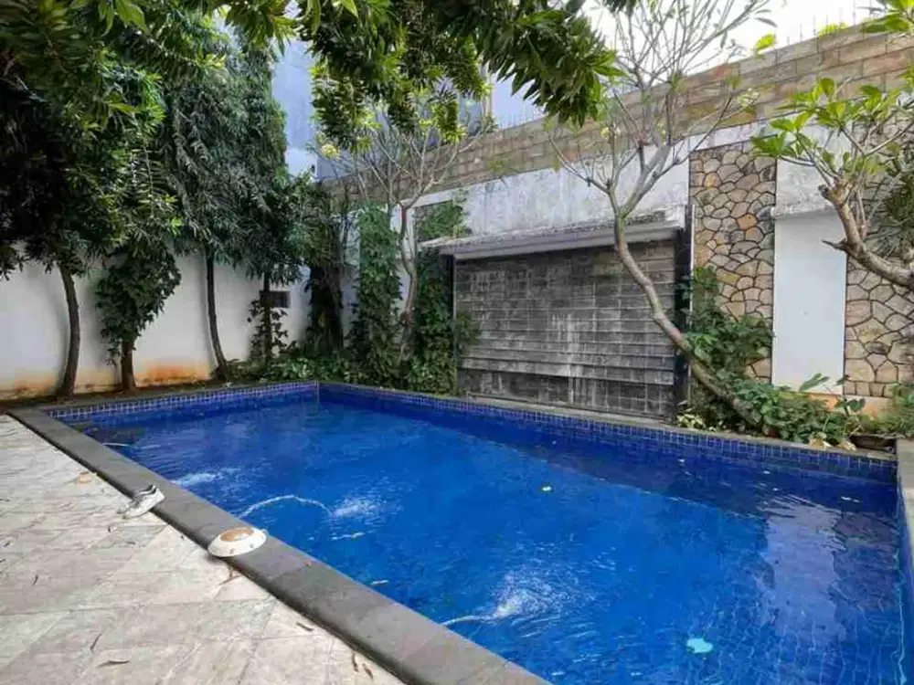 dijual rumah mewah gaya bali area cipete jakarta selatan
