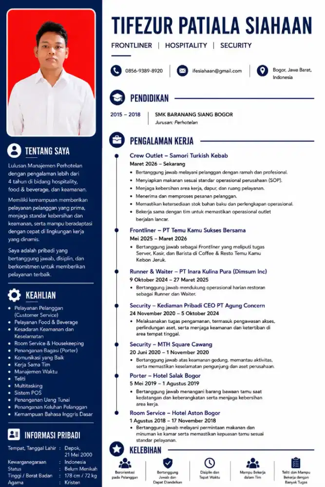 INFO LOKER DAERAH JAKARTA BARAT DAN SEKITARNYA