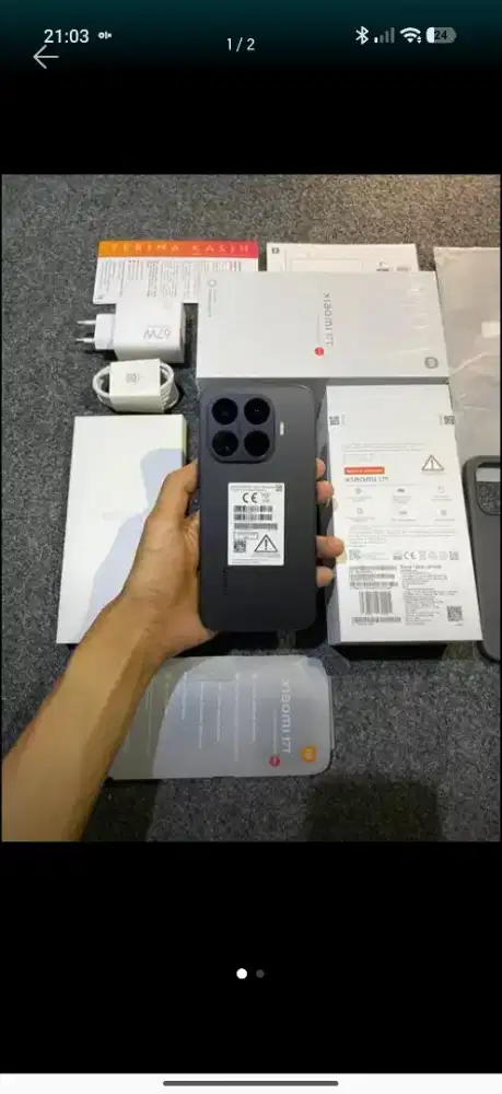 Xiaomi 17T like new pemakaian 1 minggu 12+12 256