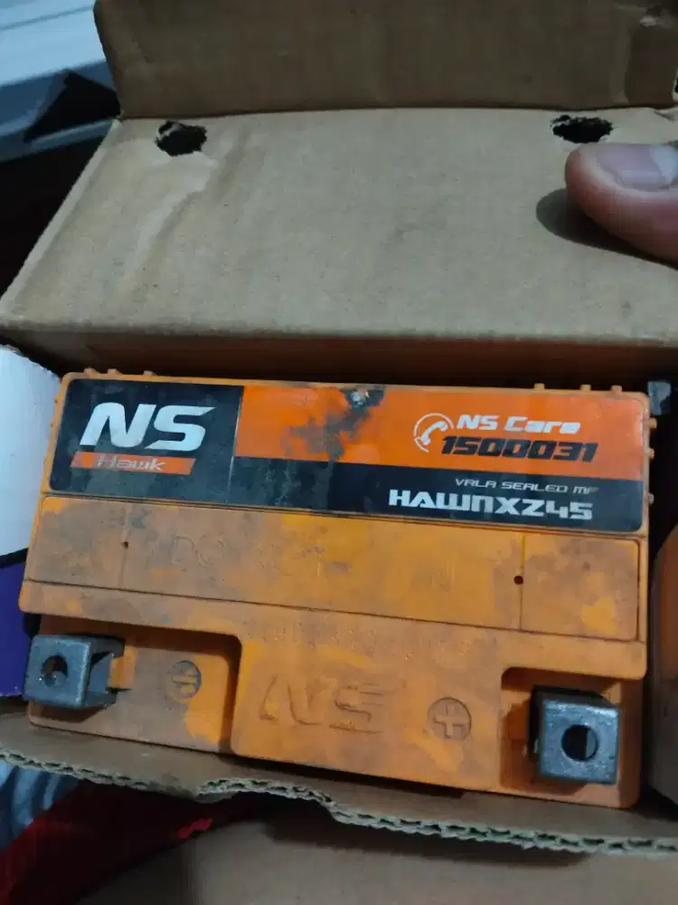 Jual Aki second NS Hawk, vario 110cc