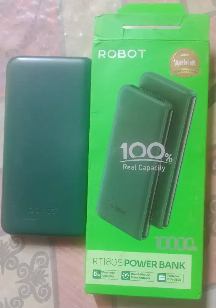 Jual power bank merk robot