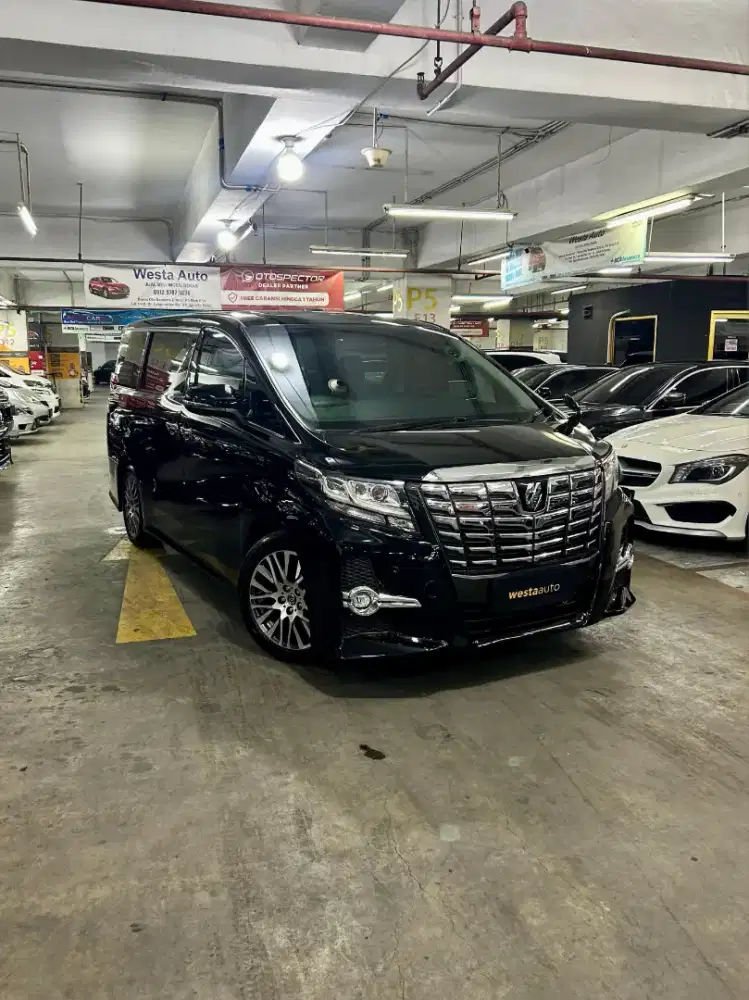 Low KM Toyota Alphard 2.5 SC AT 2015 Terawat 2016