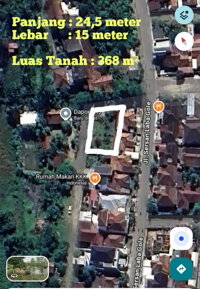 Dijual Tanah Strategis di kotabumi lampung utara (kota alam permai)