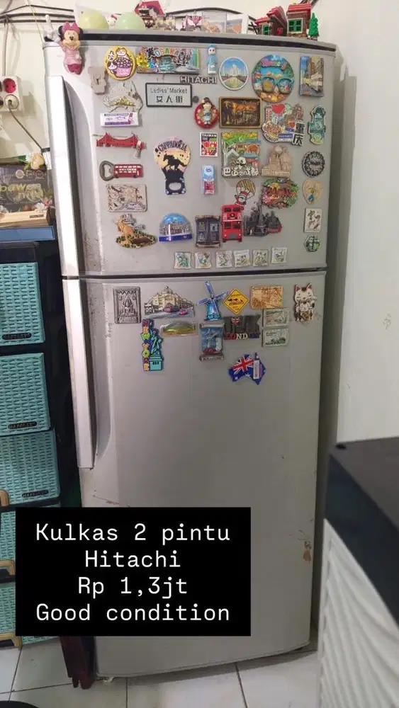 Kulkas 2 pintu (bekas)