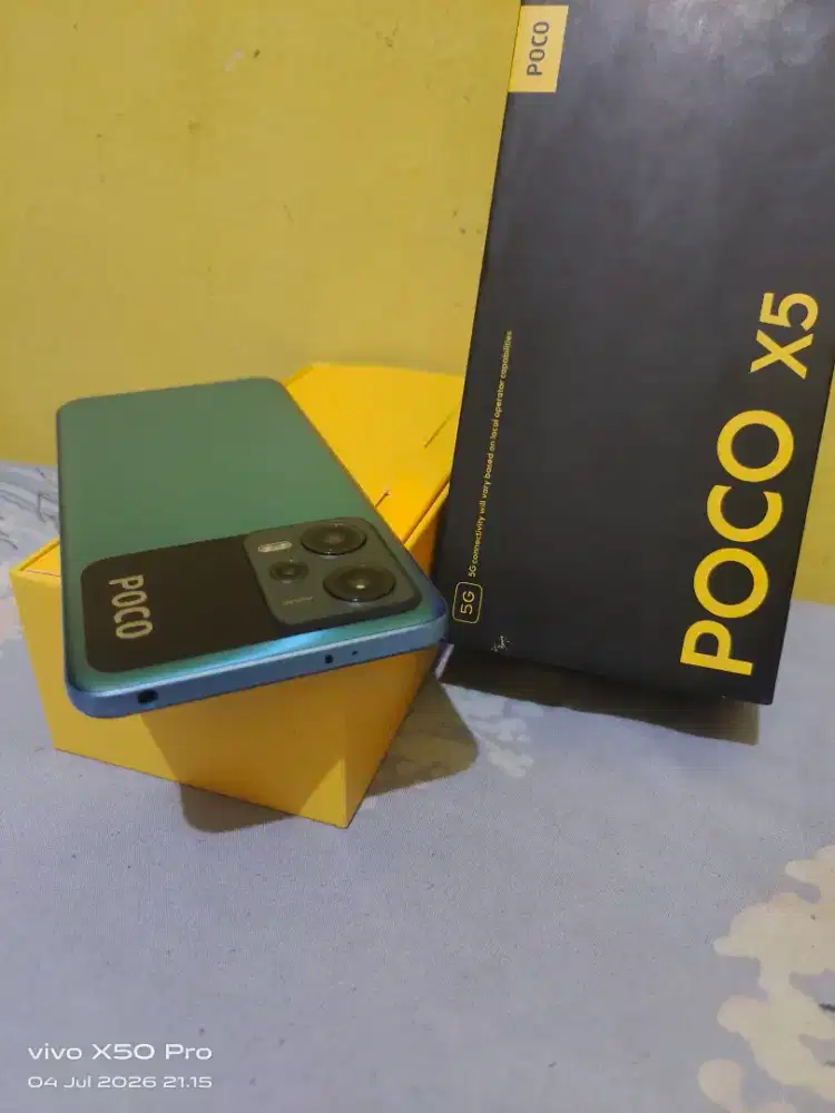Wts POCO X5 5G 8/256 Fullzet Ori