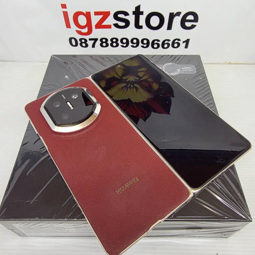 SUPER MULUS Huawei Mate X7 grs ON (S) 16/512 NEBULA RED FULLSET