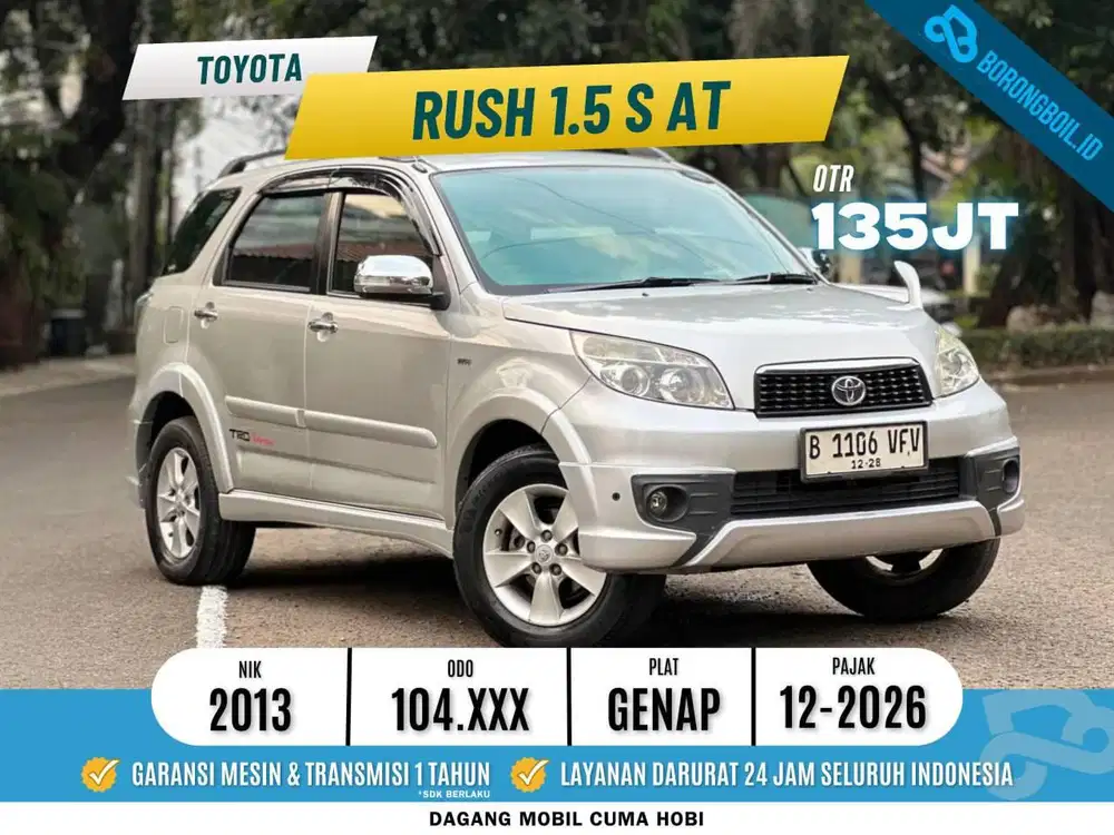 TERMURAH!!RUSH  S AT 2013 SIAP PAKAI