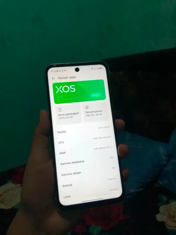 Infinix HoT 60i 8+8/256