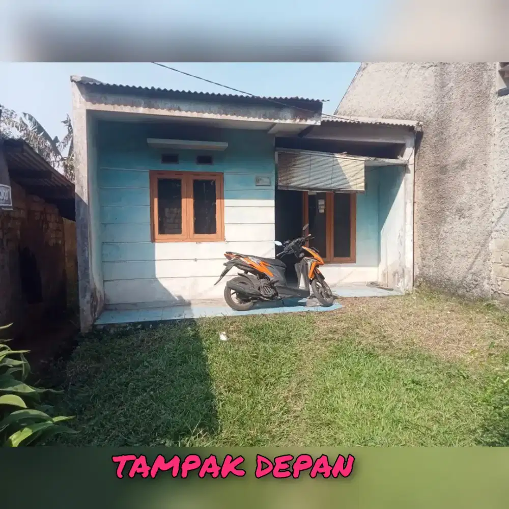 rumah pinggir jalan ,jual cepat