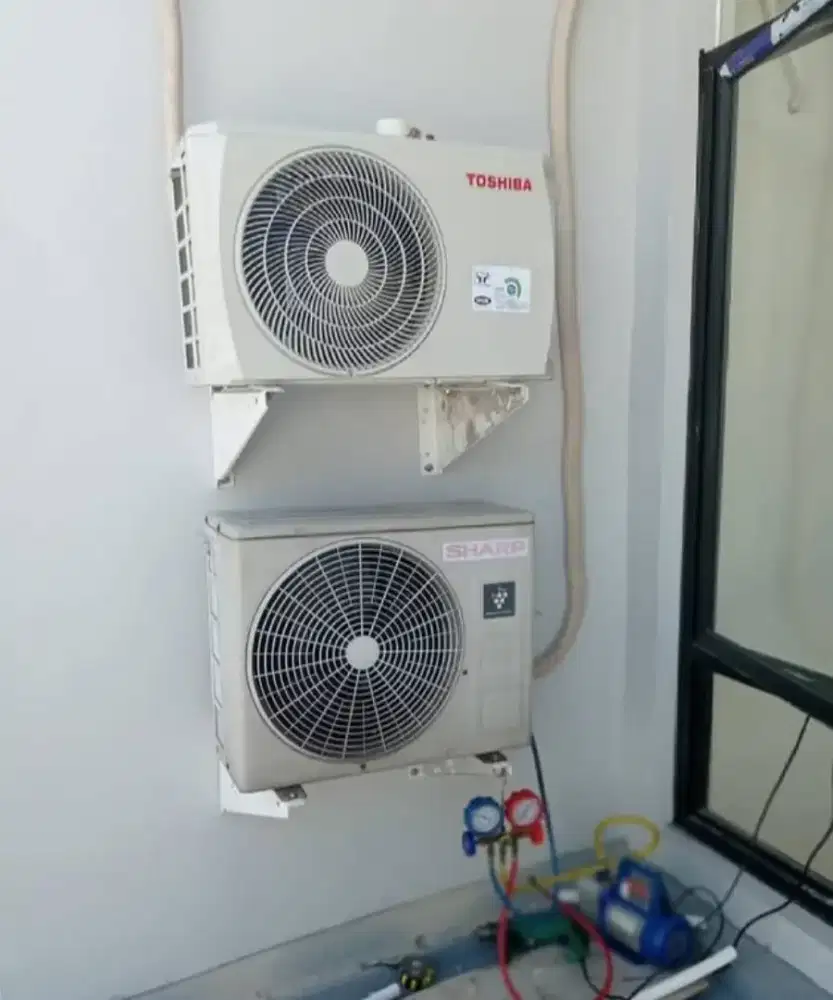 Jasa pasang AC perbaikan kulkas mesin cuci pompa air