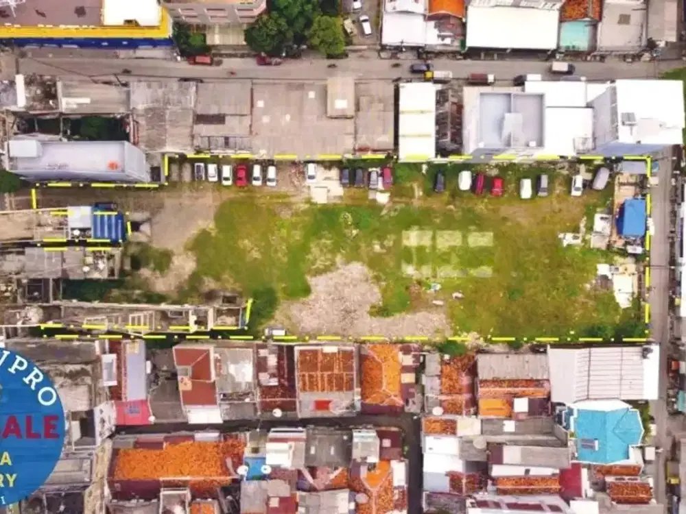 Dijual – Tanah Strategis di Gajah Mada, Jakarta Barat