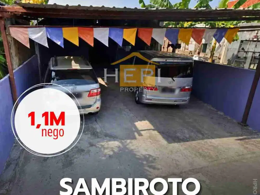 Dijual Gudang Hitung Tanah Sambiroto Tembalang Semarang