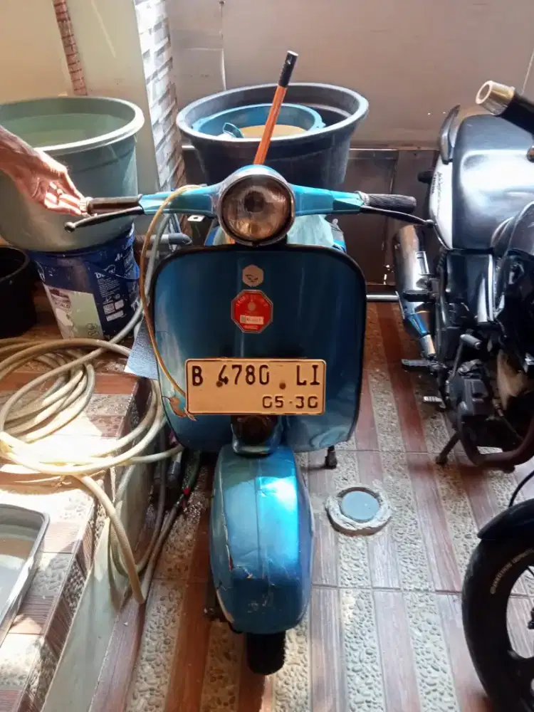 Vespa Tahun 73 PJK on siap clasican