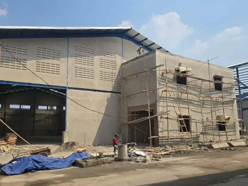 Gudang Cuma 4 KM Dari Exit Toll Balaraja,Luas1018-1615M,Harga:450 Rb/M/Thn Exc Pph