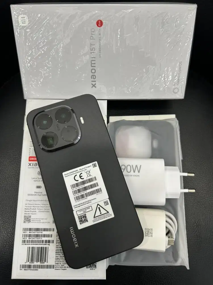 Xiaomi 15T Pro , Black , 12+6/512GB