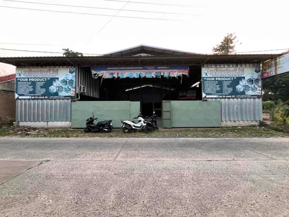 JUAL GUDANG MURAH DAN LETAK STRATEGIS DI JALAN UTAMA CISEENG DESA KARIHKIL KABUPATEN BOGOR