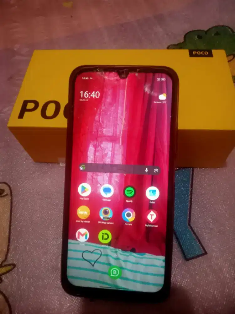 Jual hp Poco 8/256 bu