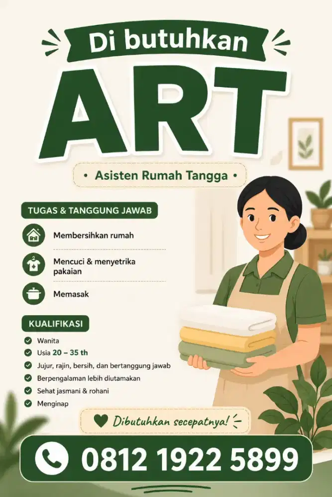 LOWONGAN ART SERABUTAN NGINAP