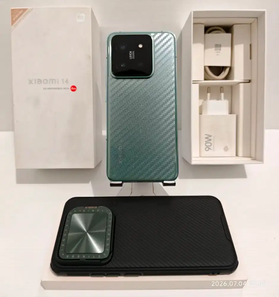 Xiaomi 14 5G 12/256 Gb Mulus 97% Fullset Garansi Ex Resmi bs TT/BT..