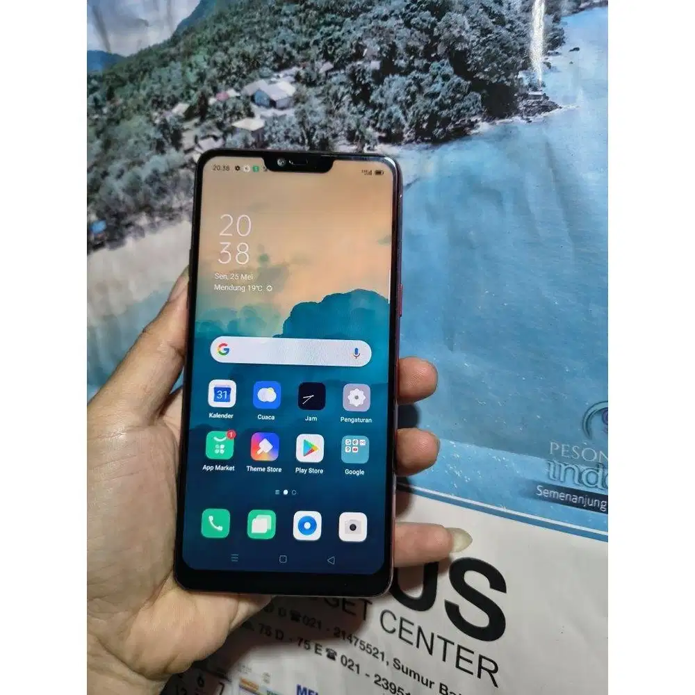 Oppo F7 normal lcd aman