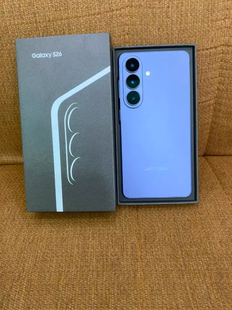 SAMSUNG S 26 5G 12/512 LIKE NEW GARANSI PANJANG