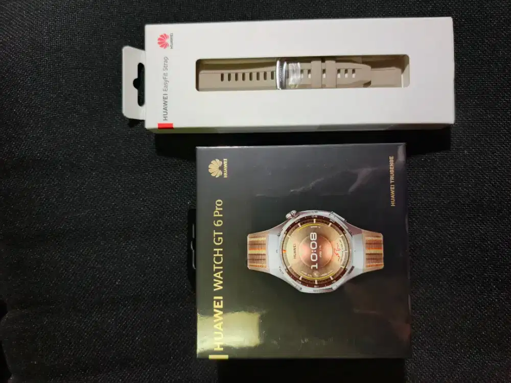 Huawei watch GT 6 pro brown dan straps Ori