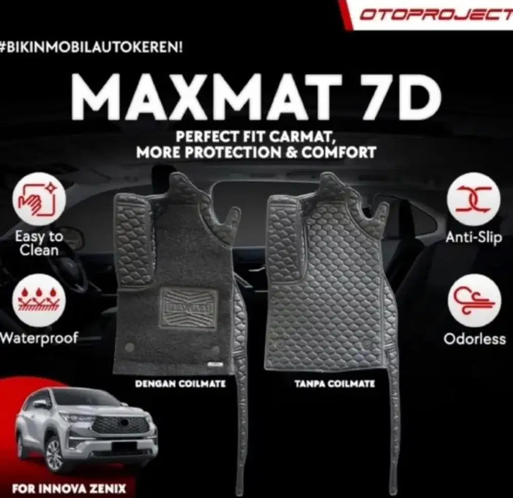 Karpet Zenix Hybrid Q Maxmat 7D Otoproject