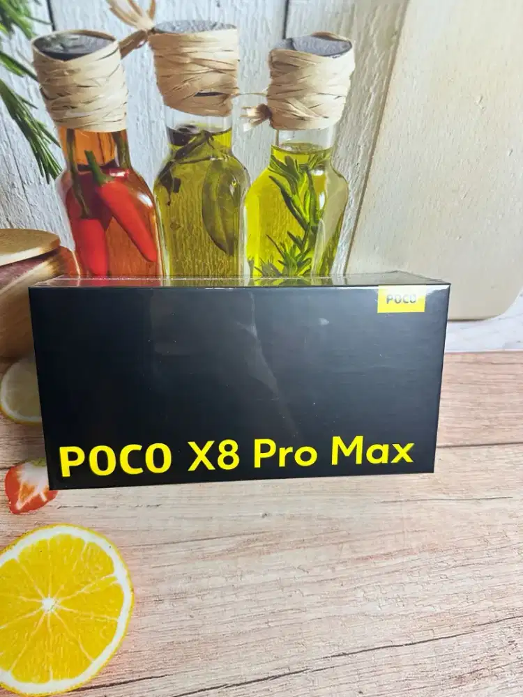 Jual HP BARU RESMI SEGEL POCO X8 PRO MAX 12/512 original asli 100000%