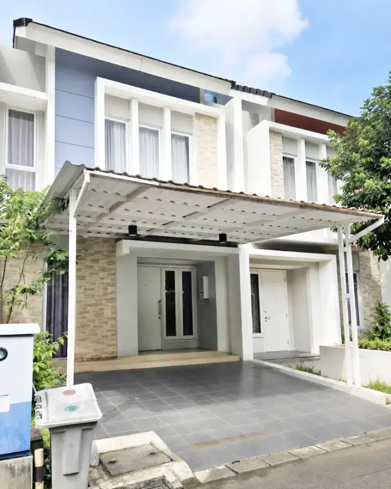 Rumah Siap Huni Di Cluster Verdi lokasi strategis di Gading Serpong