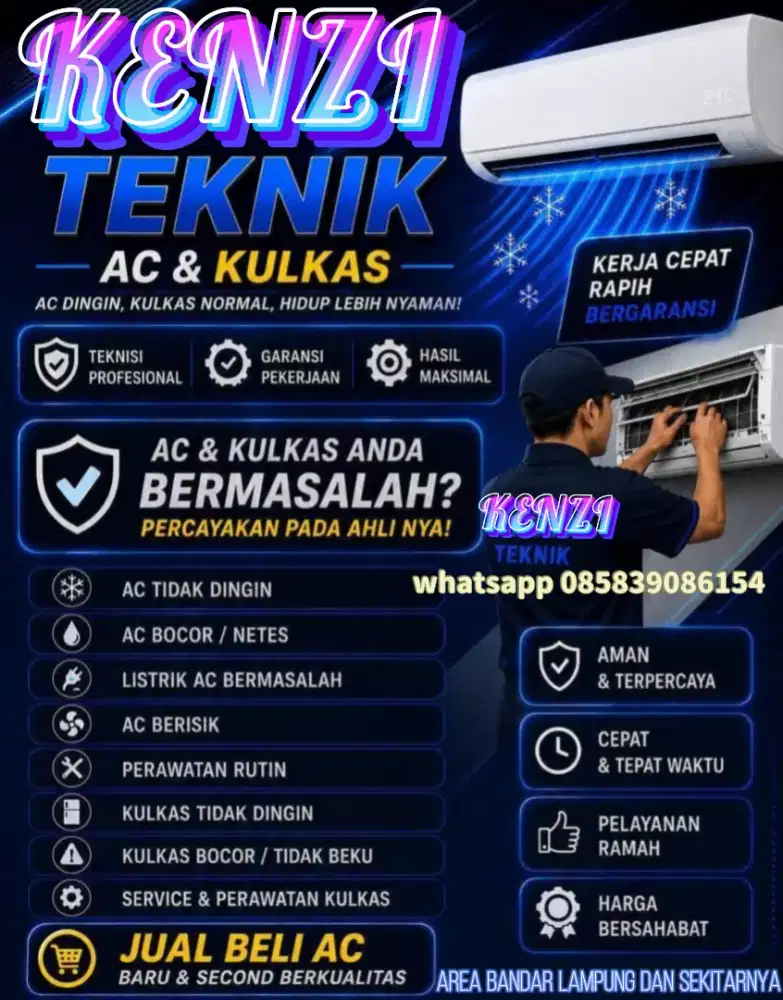 cuci ac bongkar pasang ac