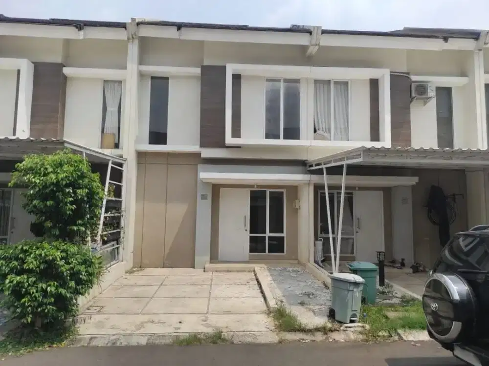 Rumah Cluster Paling Murah Termurah Jauh Dibawah Harga Pasar Perumahan Paradise Serpong City Cluster Vista