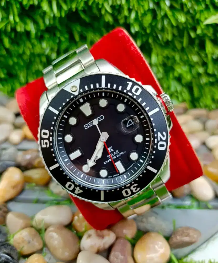 Seiko Prospex Solar Diver Black Dial Original