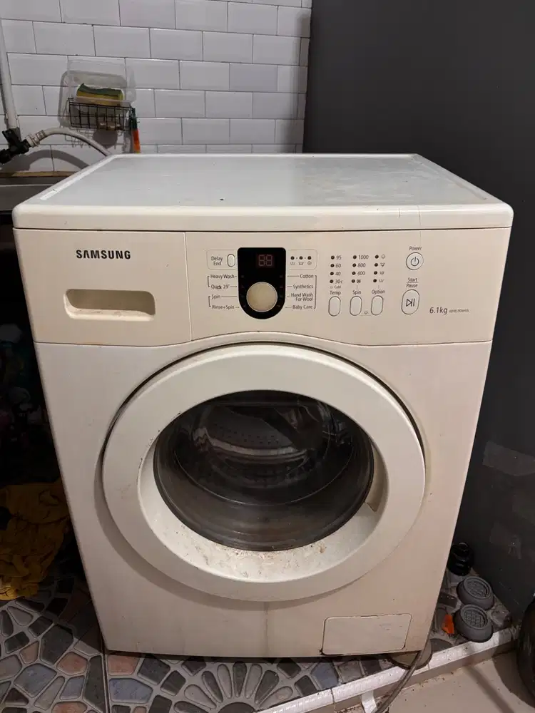 Mesin Cuci Samsung 6,1kg 1 tabung front load