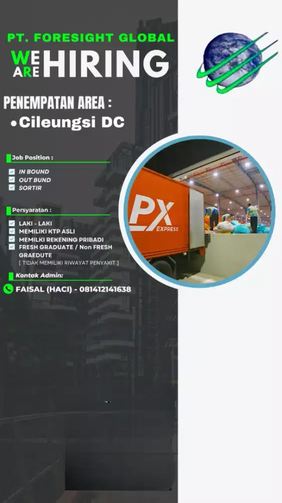 Lowongan kerja Spx