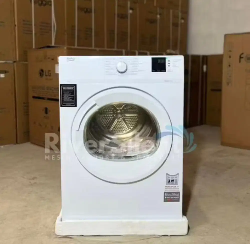 Mesin pengering dryer BEKO pakai gas untuk laundry