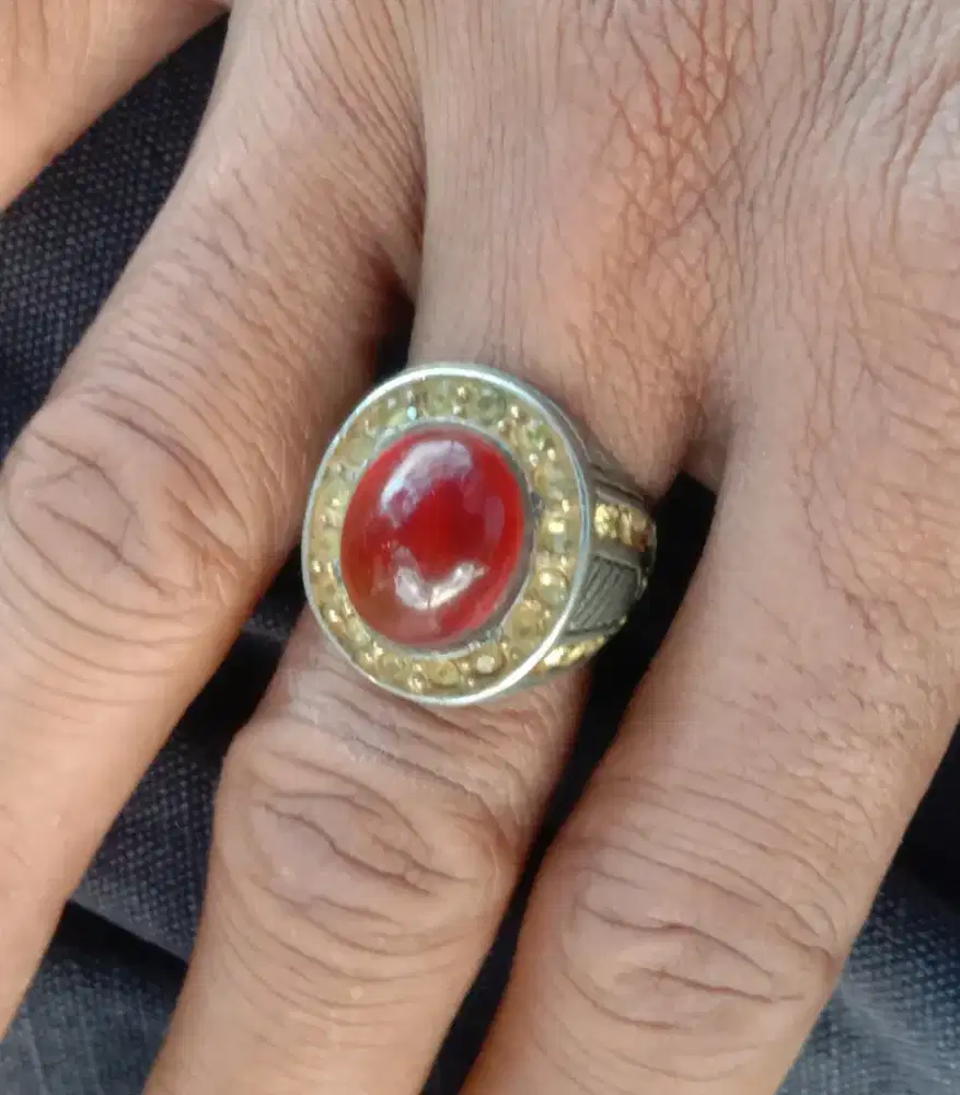 Cincin Batu Ruby Lawasan