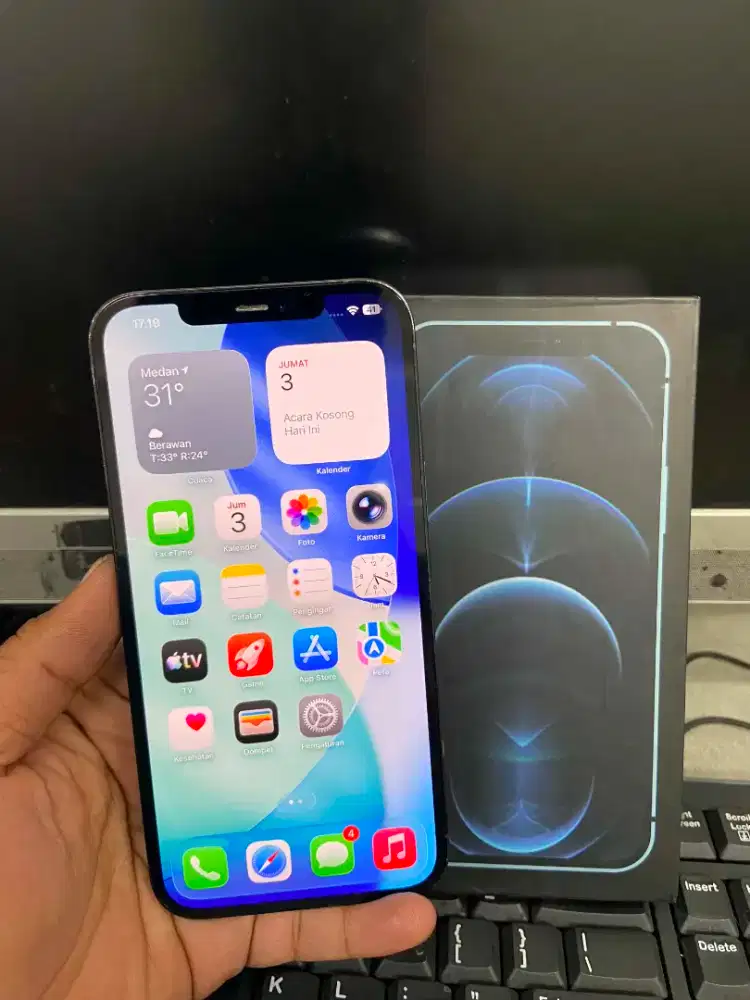 Iphone 12 pro max 256gb lengkap