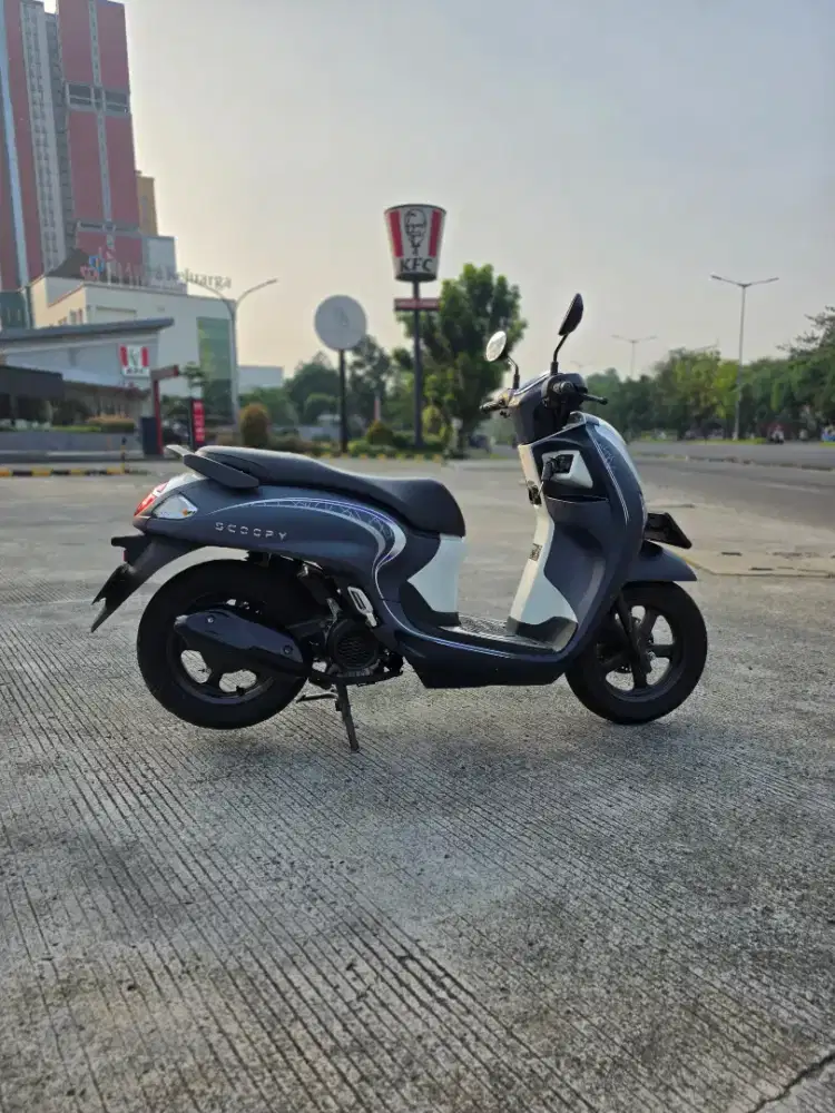 Honda Scoopy Fashion Blue (Km 4rb Perak)