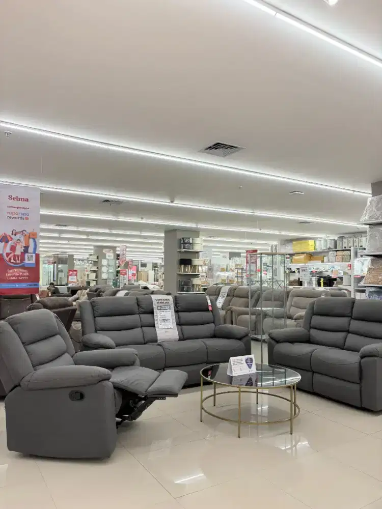 LEXUS SOFA SET RECLINER 3+2+1