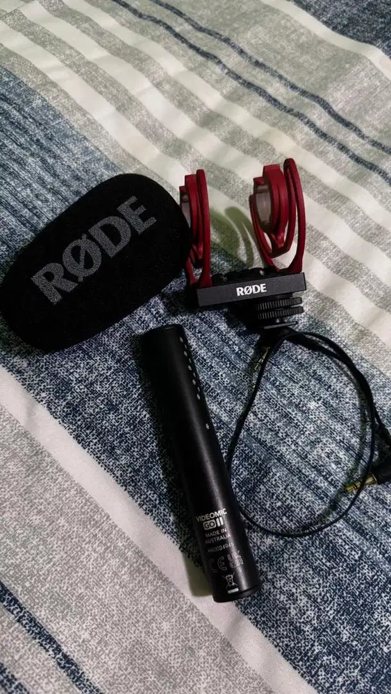 Microphone Kamera merek Rode Videomic GO 2