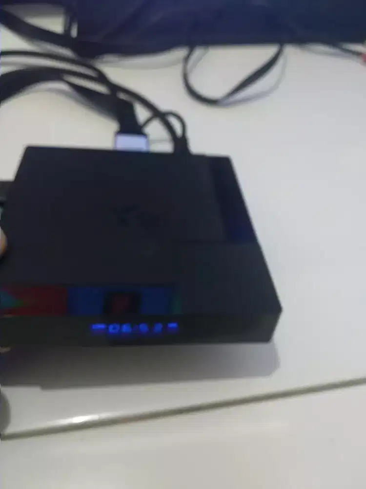 Stb android box x96 mate second kondisi normal kelengkapan dideskripsi