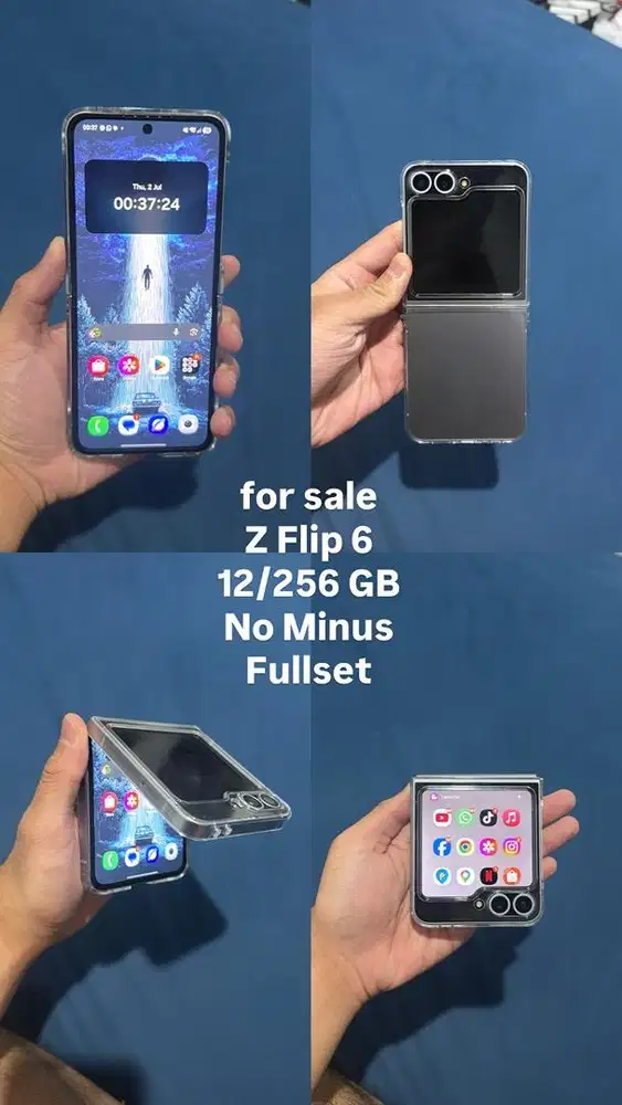 Samsung Galaxy z Flip 6 12/256 Silver
